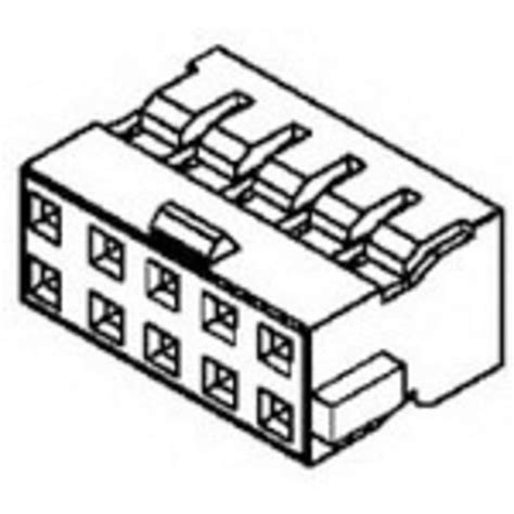 51110-0856 Molex | Molex Receptacle Crimp Connector Housing, 2mm Pitch ...