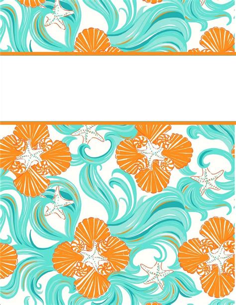 binder cover page template free