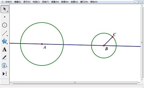 怎么用几何画板画圆的内公切线-几何画板网站