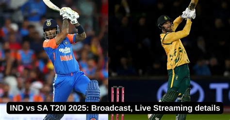 IND vs SA T20I Series: Broadcast, Live Streaming details – When & where ...