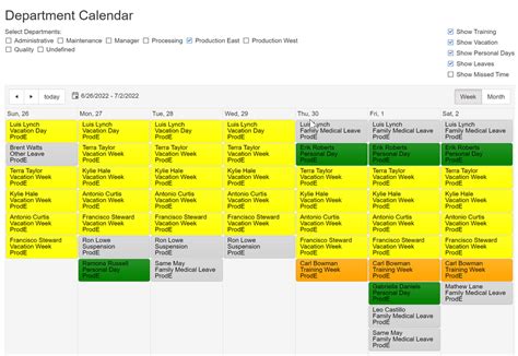 Facility Scheduler | Staff Scheduling Software
