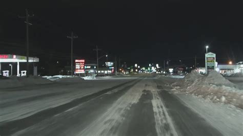 Take a look at roads in Seymour, Indiana after 14 inches of snow fell ...