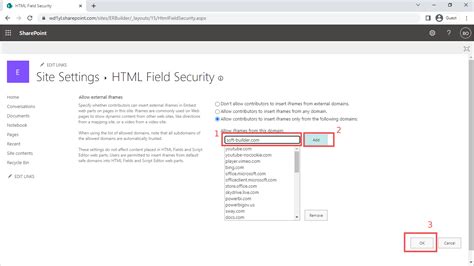 SharePoint HTML 的图像结果