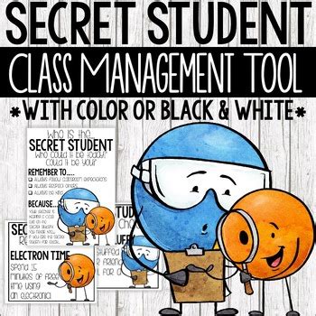 Secret Student - Reward System by A Touch of Sunshine | TPT