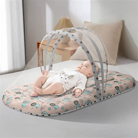 Bedding with Mosquito Net for Baby, Foldable & Travel-Friendly