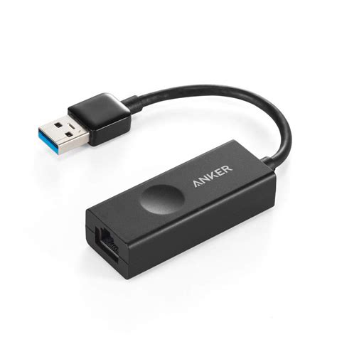 Anker Network Adapter, USB 3.0 to RJ45 Gigabit Ethernet Supporting 10 ...