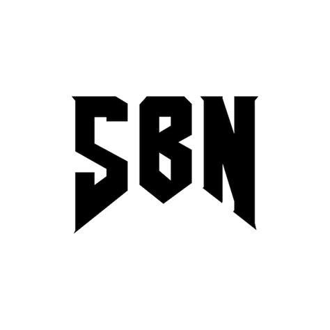 SBN буквенный дизайн логотипа для технологической компании SBN логотип ...