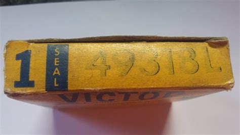 Купить 49318L Victor Transmission Seal DeSoto & Studebaker на Аукцион ...