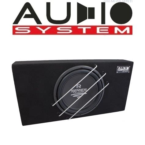Oto Muzik Sepeti - Audio System R 12 FLAT G 30 cm Kabinli Subwoofer ...