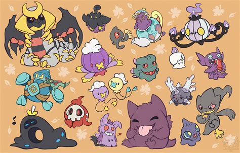 All Ghost Type Pokemon