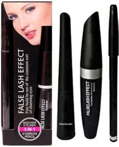 peachlush 3 in 1 Mascara, Curls Lashes, Highly Pigmented Colour 20 ml ...