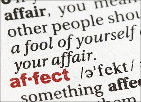 Affect vs. Effect: How to Choose the Right Word | Words, Commonly ...