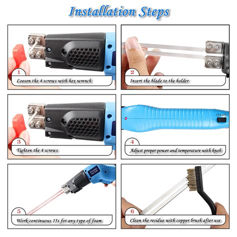 Buy DOMINOX Foam Cutter Air Cooling Kit Electric Styrofoam Hot Knife ...