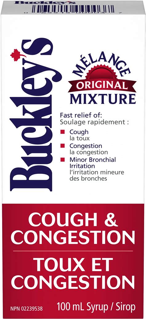 Buckley's Cough & Congestion Original Mixture Syrup 100mL