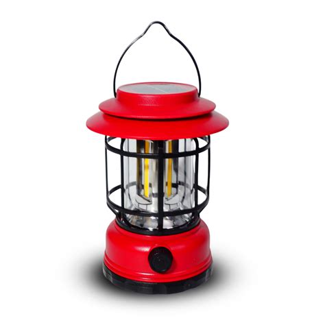 Reliable Solar Camping Lantern | Solar Powered Emergency Lamb | Type C ...
