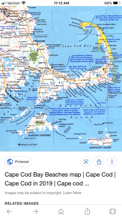Cape Cod Towns Map | Us World Maps