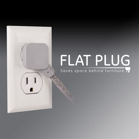 GE 8-ft 16/3 3 Prong Gray Indoor SJT Light Duty General Extension Cord ...