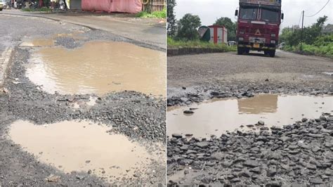 Maharashtra News: Pothole-Ridden Roads In Bhiwandi, Kalyan-Dombivli And ...