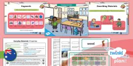 Science Everyday Materials Lesson 2 (teacher made) - Twinkl