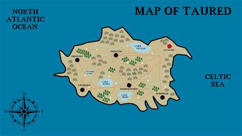 map of taured, my fictional country | Fandom