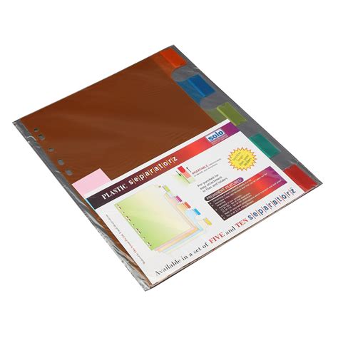 Plastic Separatorz (SP105) – A4 – Filex Systems Pvt Ltd
