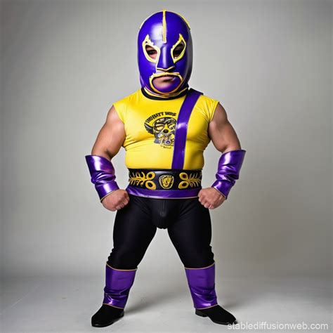 A Masked Luchador Wrestler | Stable Diffusion Online