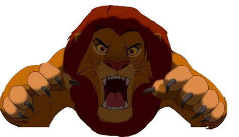 Image result for Simba PNG Scared