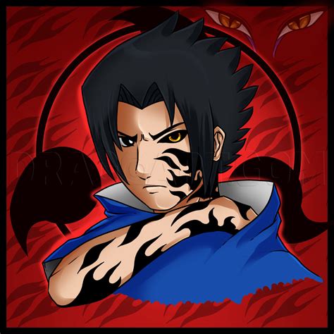 How To Draw Curse Mark Sasuke » Openingkind