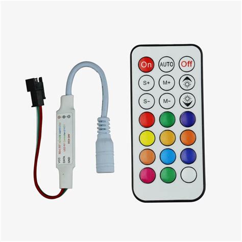 WS2811 Addressable RGB LED Driver with Remote Controller (only for str ...