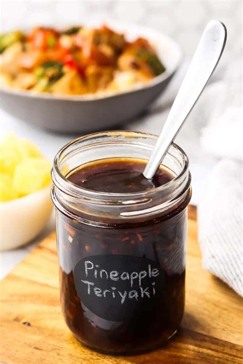 Pineapple Teriyaki Sauce