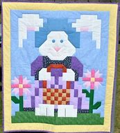 Image result for Rabbit Applique Quilt Pattern