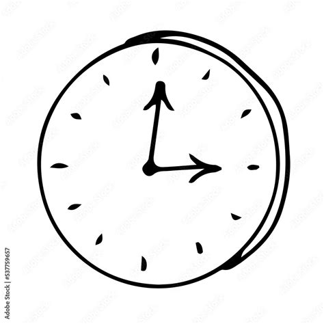 Image result for working clock drawing