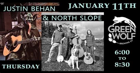 Justin Behan & North Slope, Green Wolf Brewing Co., Middleburgh, 11 ...