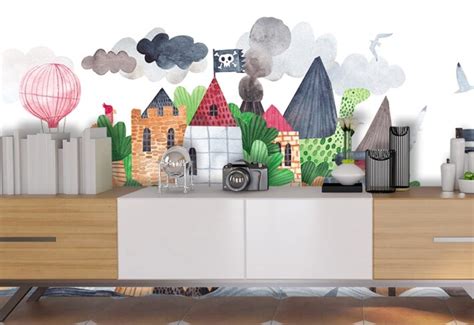 Custom Kids Room Wallpaper Online - Non-Toxic, VOC-free