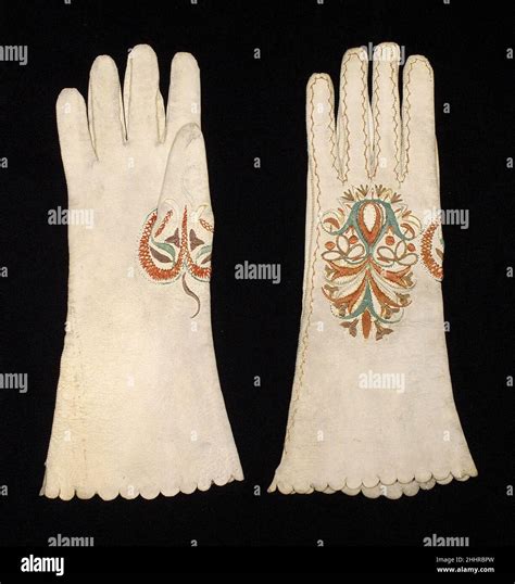 Gloves early 18th century probably Spanish. Gloves 170255 Stock Photo ...