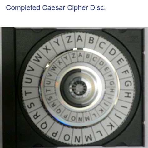Caesar Cipher Disc 的图像结果