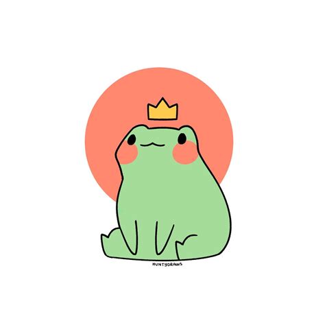 frog drawing kawaii