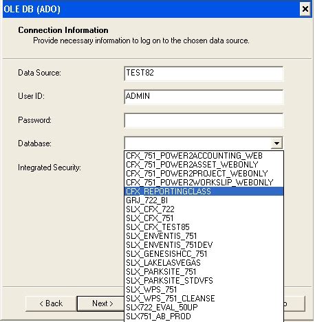Image result for OLE DB Connection