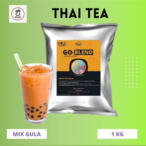 Thai TEA Drink Powder 1Kg/THAI TEA Flavor Drink Powder 1Kg/THAI TEA ...