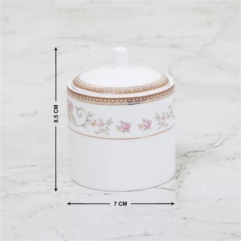Buy Altius Casablanca Bone China Sugar Pot - 400ml from Home Centre at ...