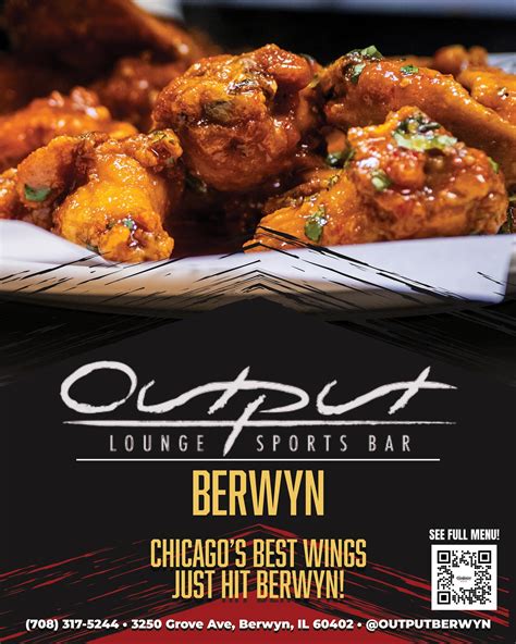 Output Sports Bar - Berwyn | We’ve landed in Berwyn! 📍 Chicago’s best wings are now serving heat ...