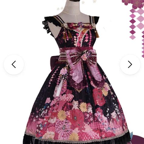 Devilinspired sakura cat dress .•* size xl comes... - Depop