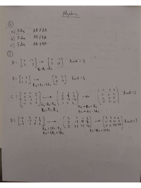 Matrix Algebra PDF 的图像结果
