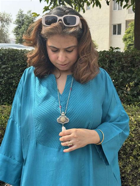 MOKSHA - Teal Blue Pure Silk Co-ord set (Loose Fit / One Size)– muddnme