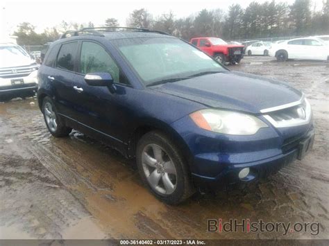 Report 5J8TB18297A019445 ACURA RDX 2007 Blue Gasoline - price and damage history