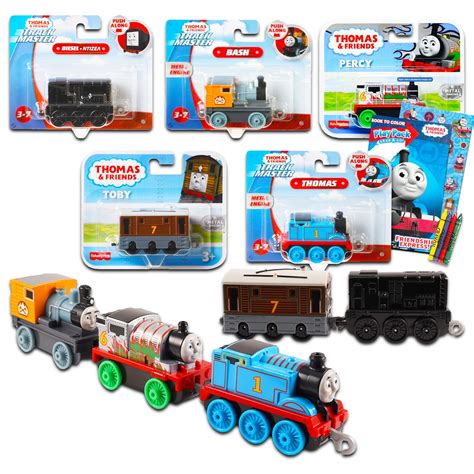 Buy Thomas The Train and Friends Trains Set - 5 Pc Bundle Featuring ...