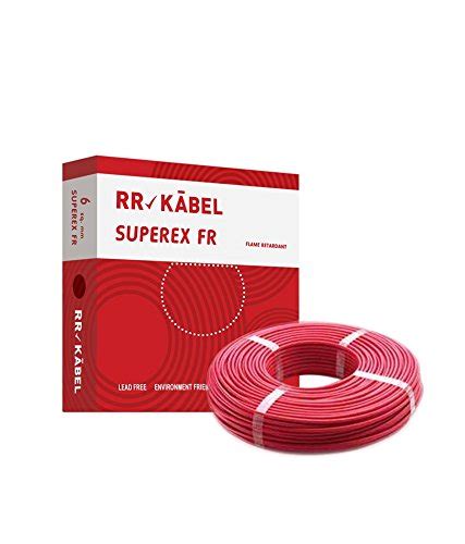 RR Kabel PVC Insulated 6mm Single Core Flexible Copper Wires and Cables ...
