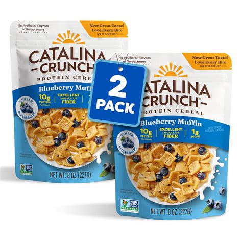 Amazon.com : Catalina Crunch Protein Cereal - Breakfast Cereal with 10g ...