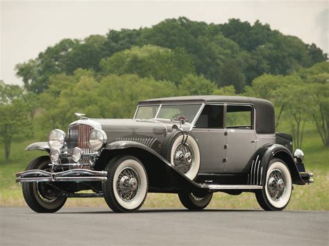 1929 Duesenberg Model J Sport Sedan – Classic Vintage Car HD Wallpaper