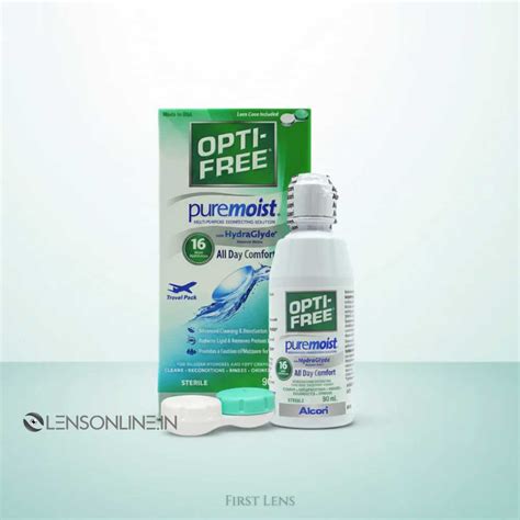 Alcon Opti Free Pure Moist Contact Lens Solution 90 ML @ Rs. 325 Only ...